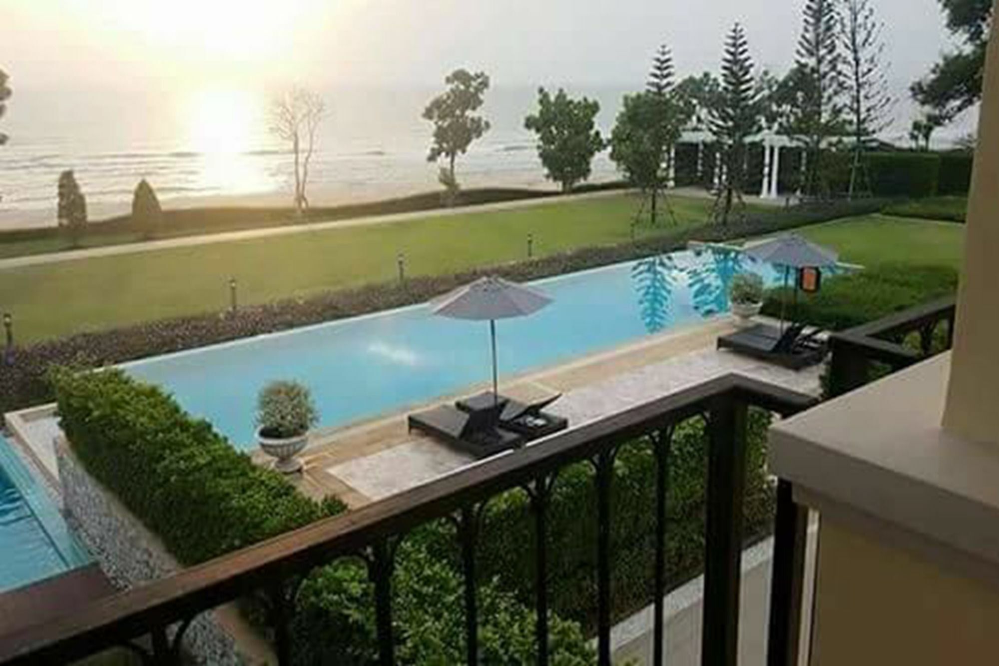 Panorama Sea View At Boulervard Cha-Am Bagian luar foto